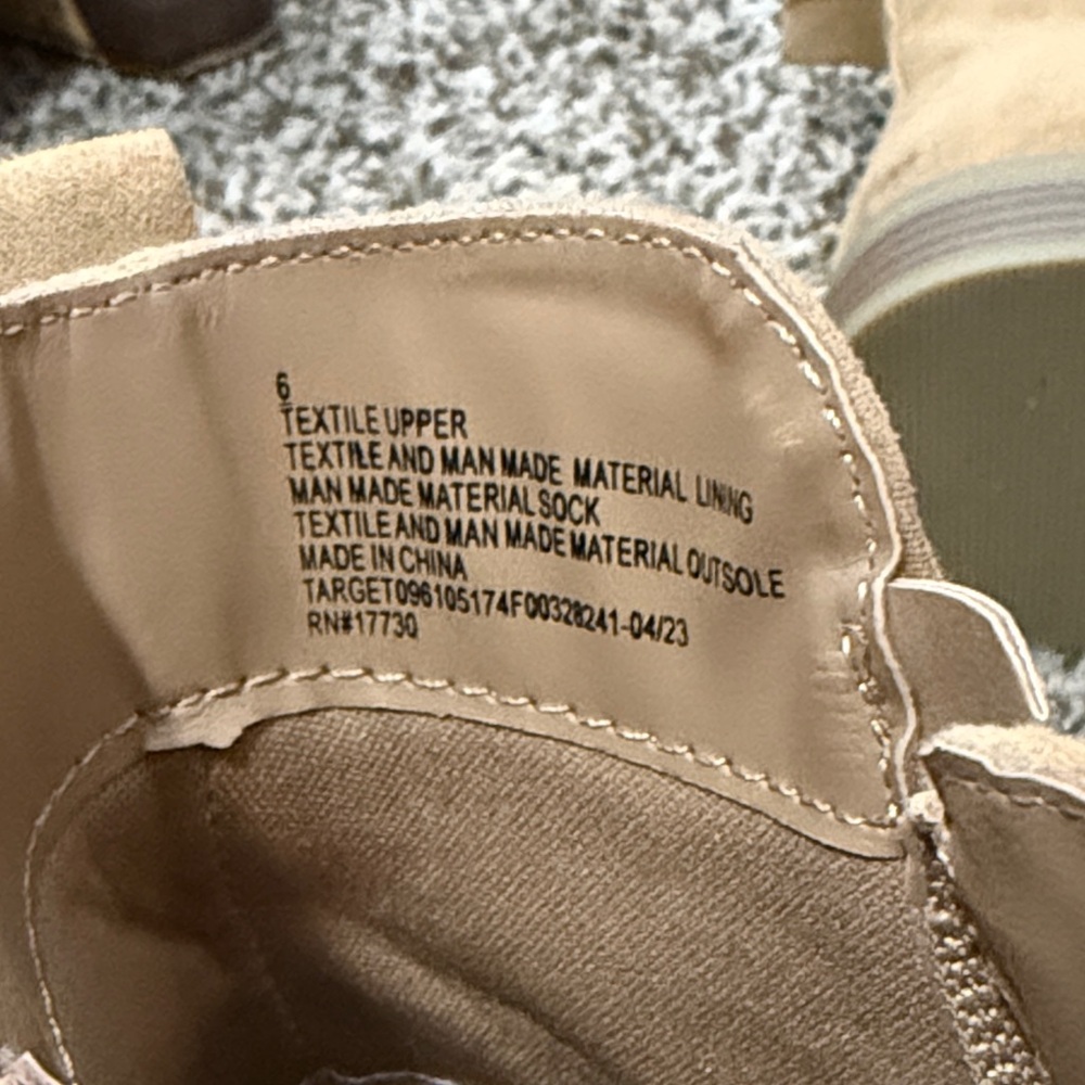 Universal Thread Camel Ankle Booties - image 6